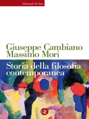 cover image of Storia della filosofia contemporanea